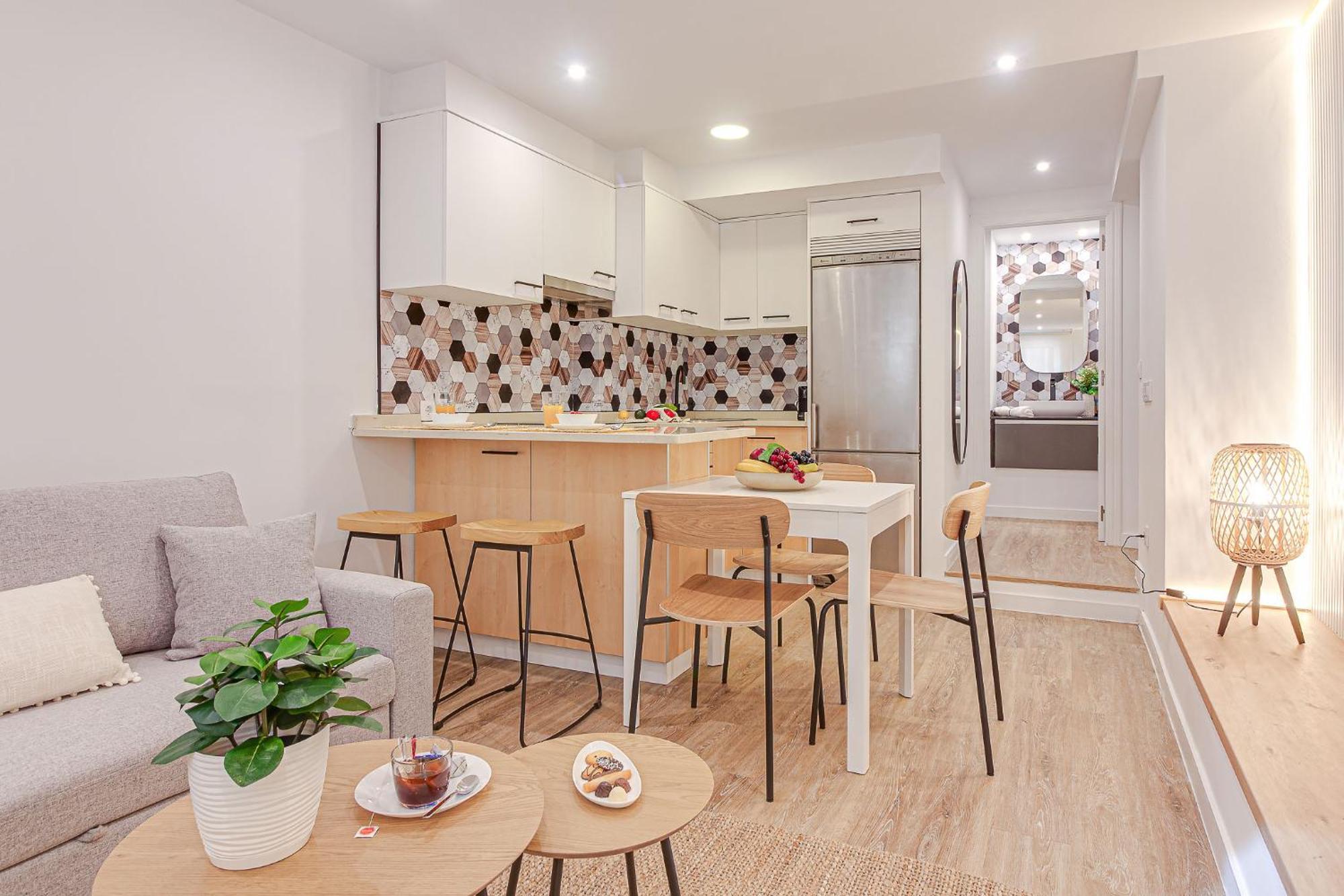 Diseno A Coruna Con Garaje Gratis By Theblueapartments Com Extérieur photo