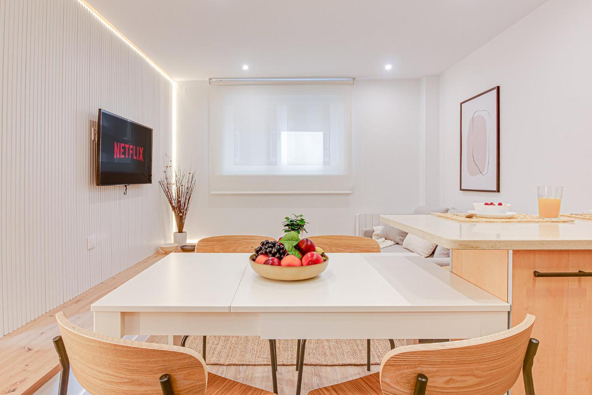 Diseno A Coruna Con Garaje Gratis By Theblueapartments Com Extérieur photo
