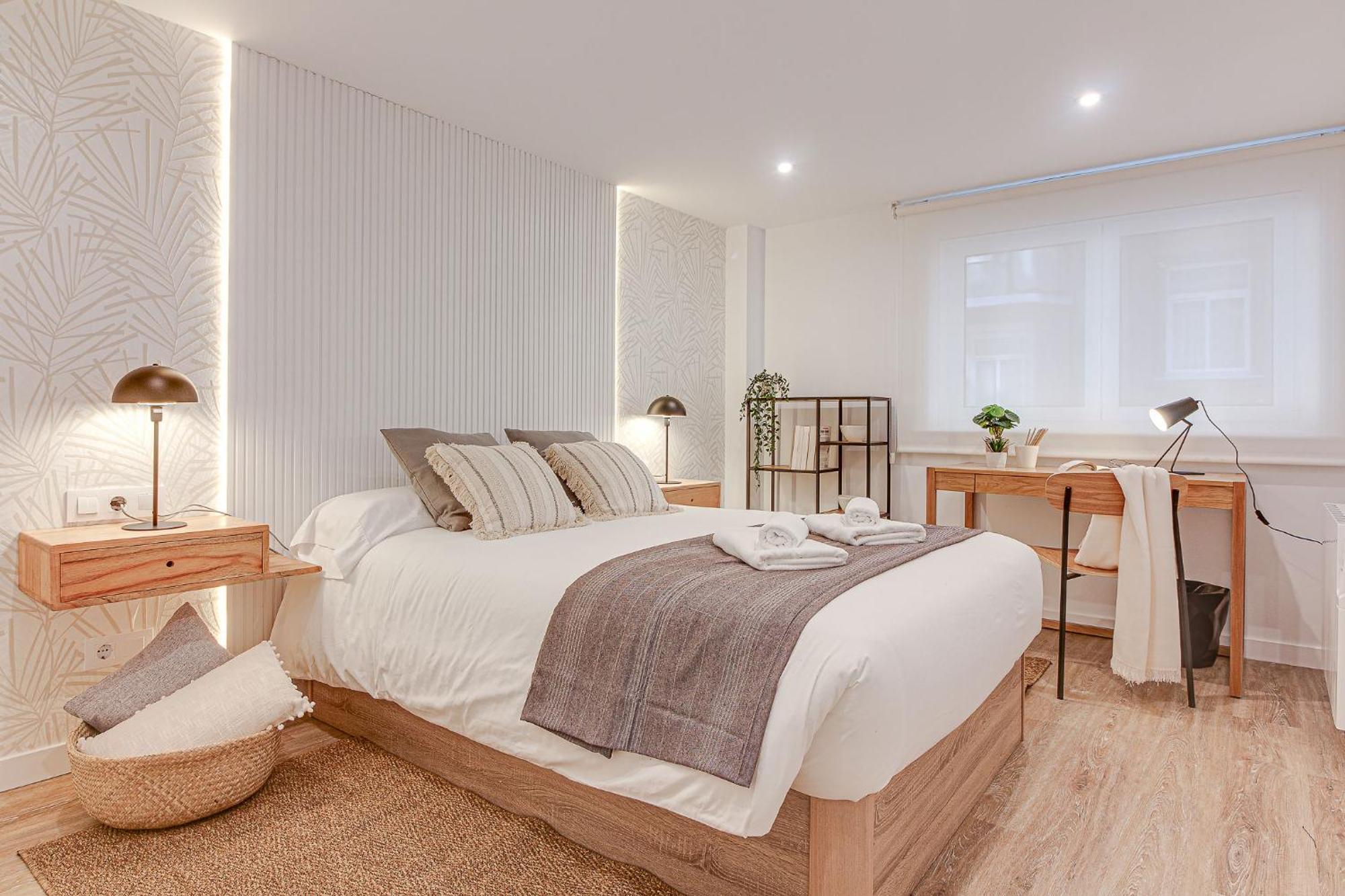 Diseno A Coruna Con Garaje Gratis By Theblueapartments Com Extérieur photo